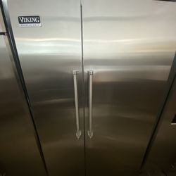 Viking 48” Built-In Refrigerator - Pro Series - Stainless Steel + Ice Maker