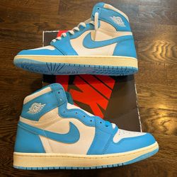 Nike Air Jordan 1 OG “ UNC “ Reimagined Size 12 
