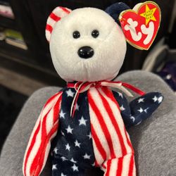 Rare Original ‘Liberty’ Beanie Baby With Tag Errors!