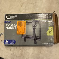 Commercial Electric Tilting TV Wall Mount 13-47in Black