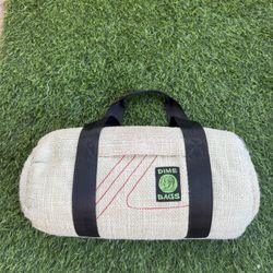 Dime Bags 15” Duffle Tube – Tan Hemp Smell-Proof Bag