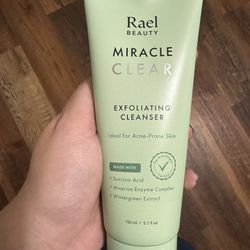 Rael Beauty! Miracle, clear exfoliating Cleanser. 