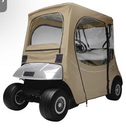 Classic Accessories Fairway Golf Cart FadeSafe Enclosure for E-Z-GO