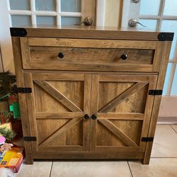 33" Tall 2 Door Accent Cabinet with Drawer - Local Delivery for a Fee - See My Items