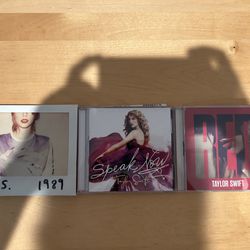 Taylor Swift Three CD Collection