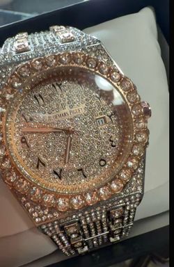 AP High quality iced out wrist watch