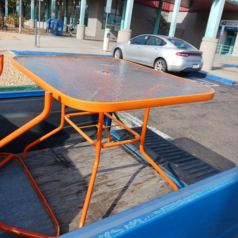 Two BISTRO PatioTables.