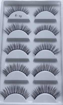 5 pairs 3D Mink eyelashes