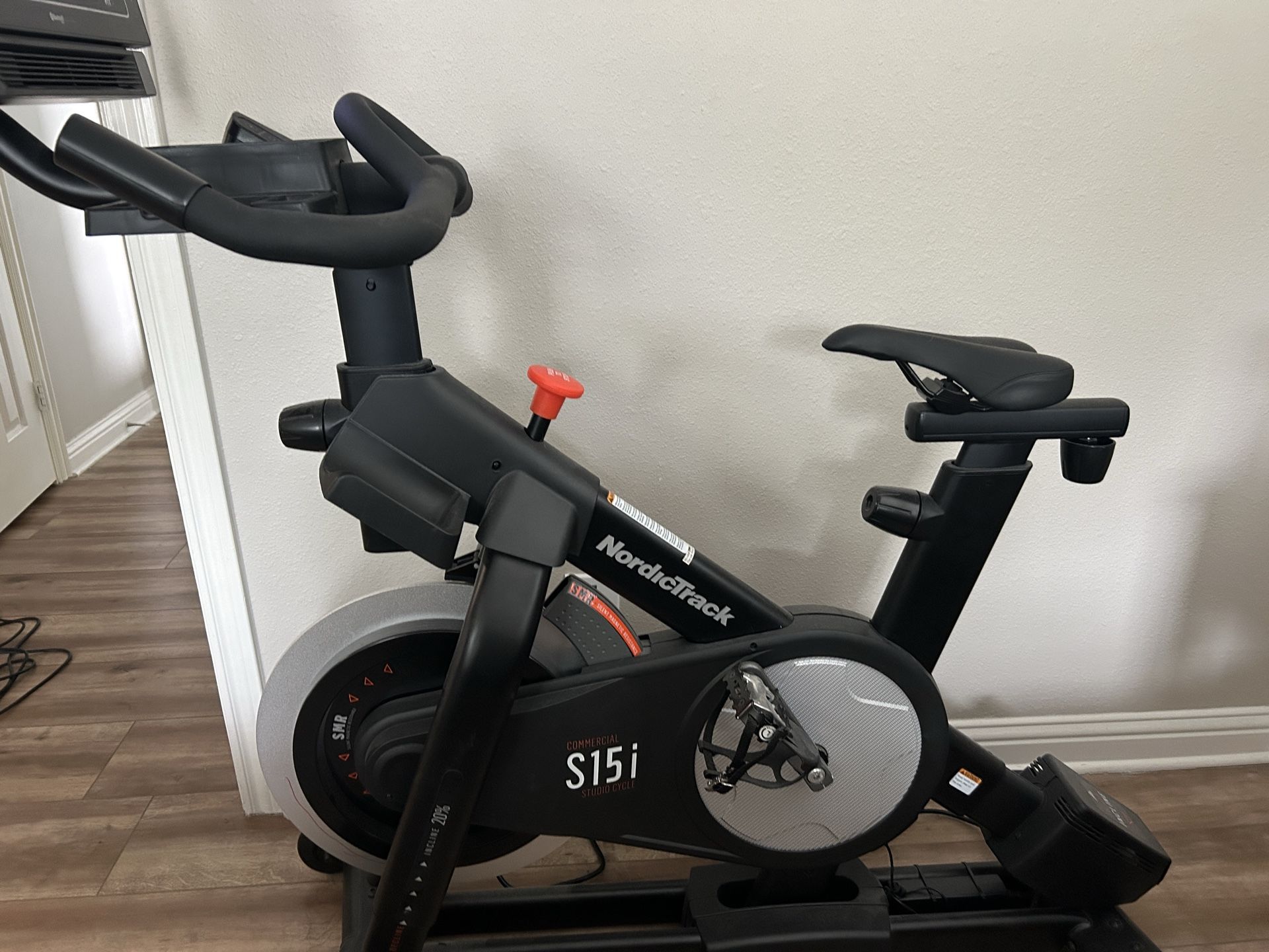 NordicTrack S15i studio cycle in excellent condition.