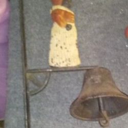 Old Diner Bell. Cast Iron