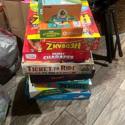 9 Board Games/ Family Games