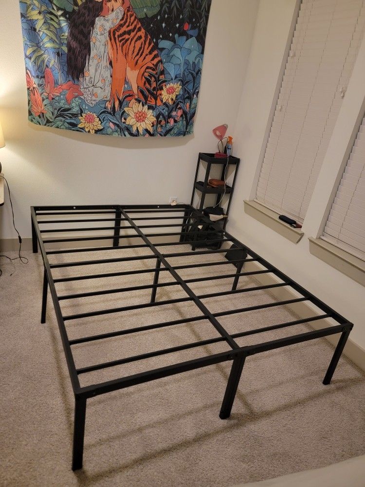 Metal Bed Frame - Queen