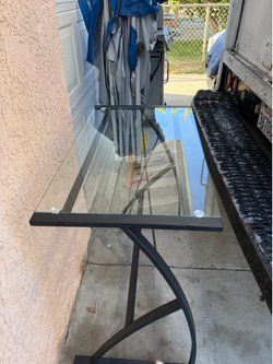 Used Glass Table