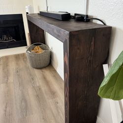 Console Table - Handmade Wood 