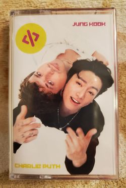 Charlie Puth- "Left and Right (feat. Jung Kook of BTS)" Limited Edition Pink Cassette Tape