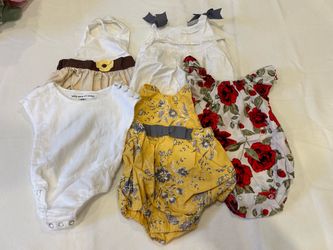 5 baby romper bundle