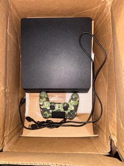 PlayStation 4 Slim Console with Camo Controller