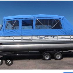 18 Foot Pontoon Enclosure 