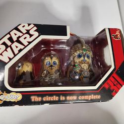 Star Wars Chubby Wookies Hot Toys Nesting Dolls 2007 Brand New