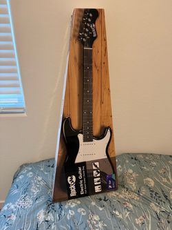 Rock jam electric guitar