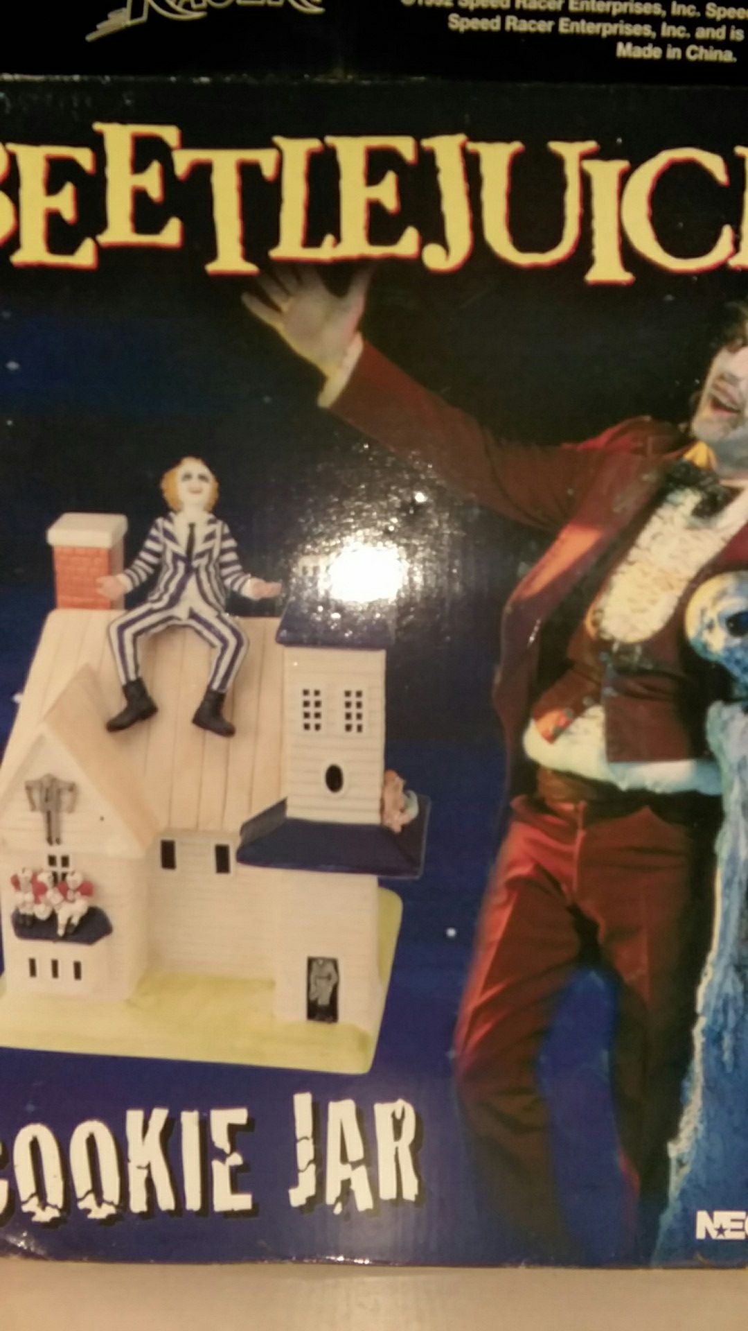 Beetlejuice cookie jar
