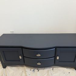 Dark blue/gray Credenza or tv stand