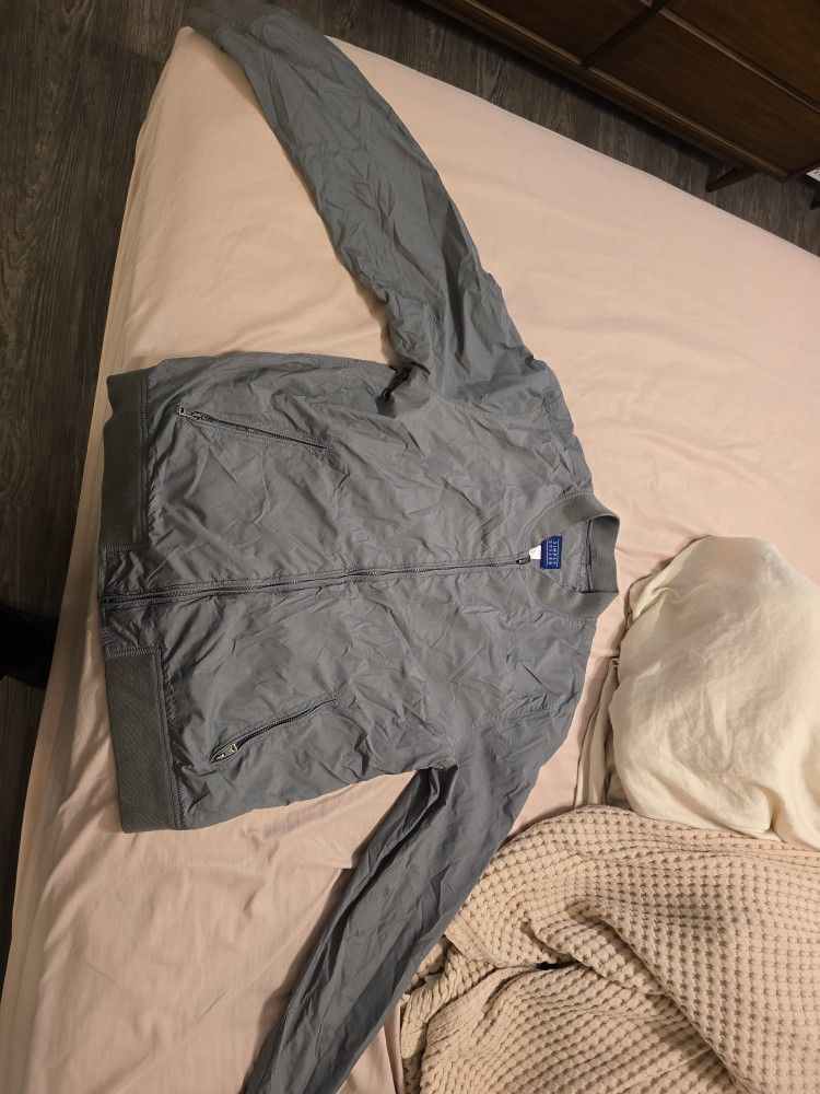 Light grey Bomber Jacket From Sears
