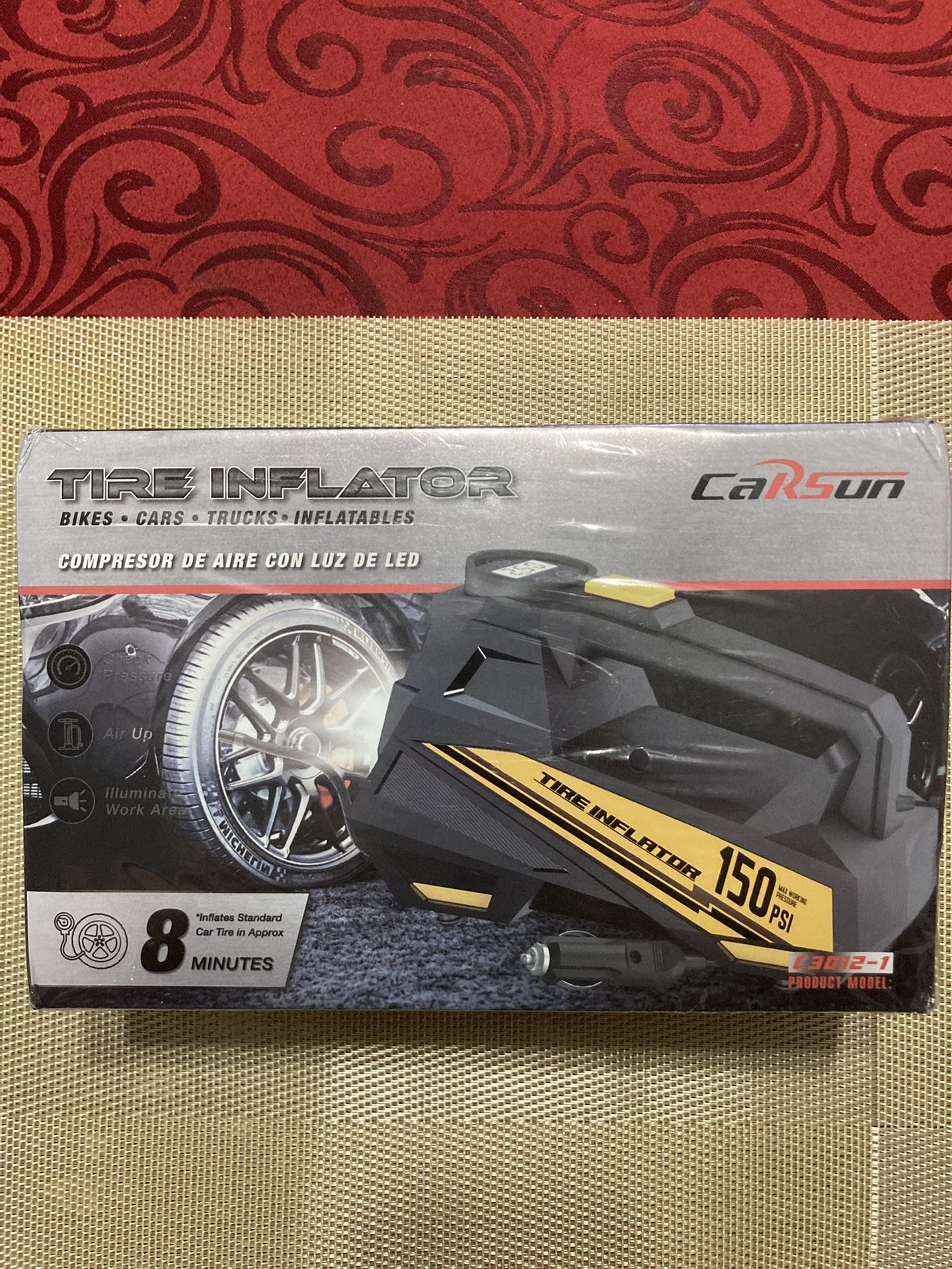New Digital Tire Inflator