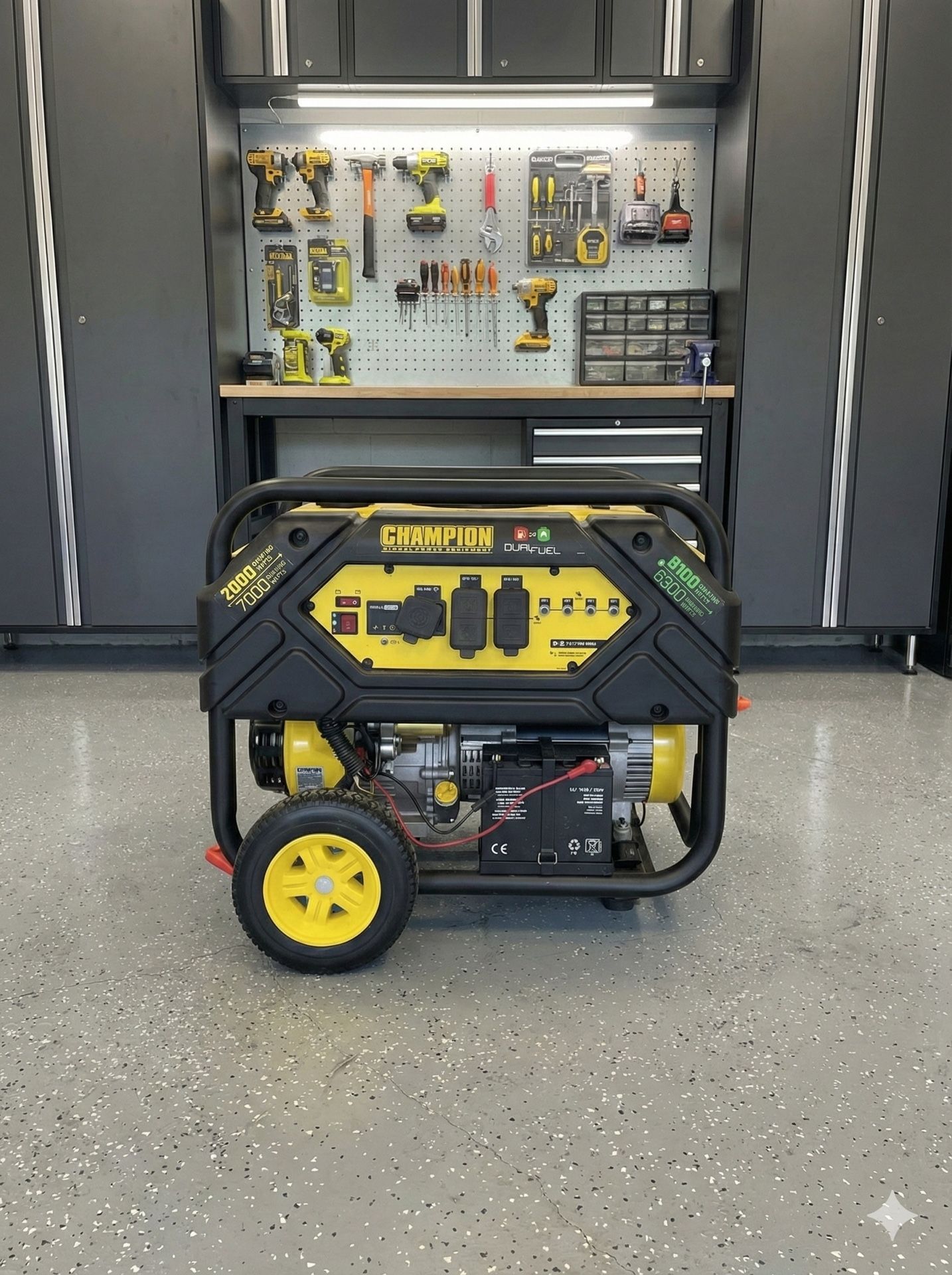 Champion Dual Fuel portable generator
