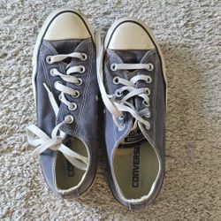 Blue Converse Women's 7.5