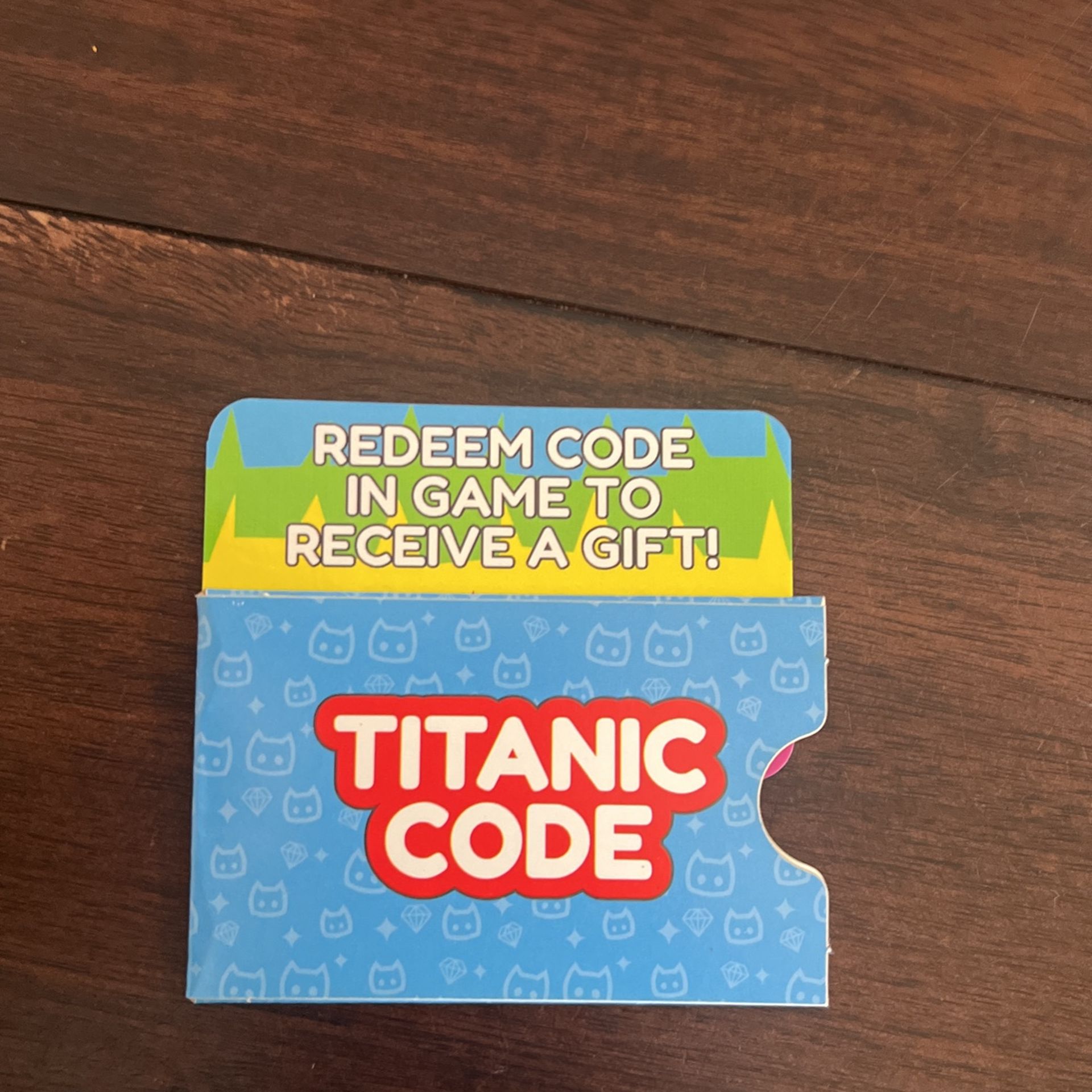 **reserved!!** Pet Simulator X Titanic Fawn Code ONLY