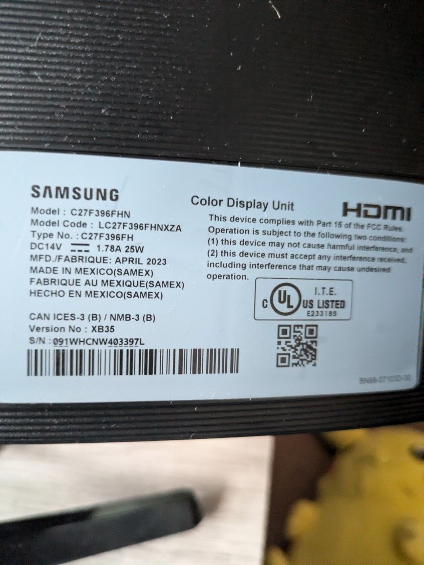 Samsung Gaming Monitor
