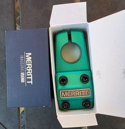Brand New Merritt Inaugural MKII Top Load BMX Stem