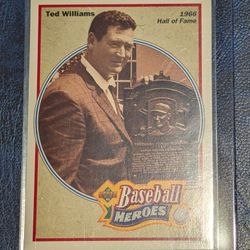 1992 Upper Deck Baseball Heroes Ted Williams 