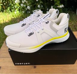 Footjoy Hyperflex Women’s Golf Shows Sz 11 M White Lime New with Box NIB