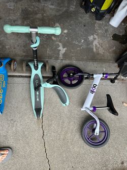 Globber Go Up Active Lights 360° Scooter and balance bike