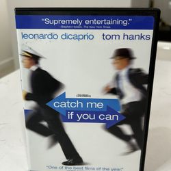Catch Me If You Can DVD - Leonardo DiCaprio Tom Hanks Crime Drama