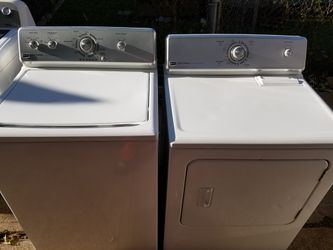 Washer and dryer