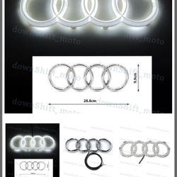 Audi Led Front Grill Emblem 