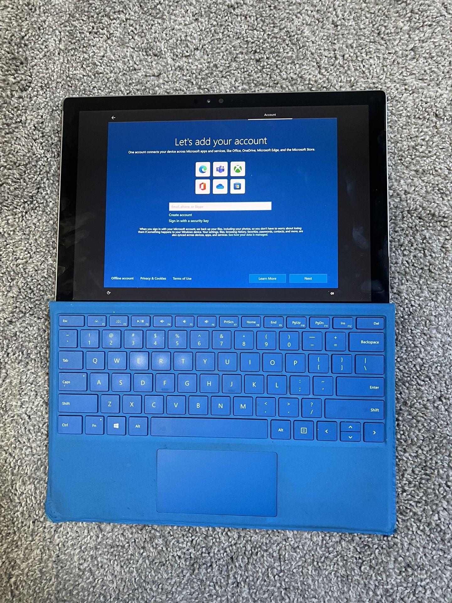Surface Pro 128gb With Original Charger