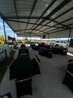 Tables, Chairs, pool, Moonjumps And Watersides 