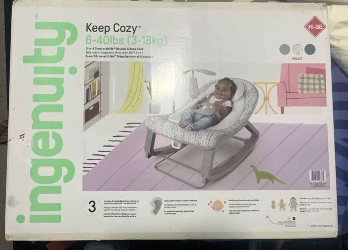 Ingenuity Keep Cozy 3-in-1 Grow With Me