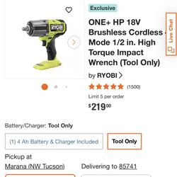 Ryobi Impact Drill