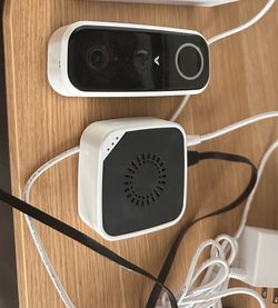 Abode wireless video doorbell cam & chime