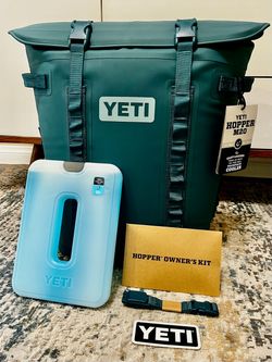 YETI Hopper M20 Backpack Cooler + Large Thin Ice