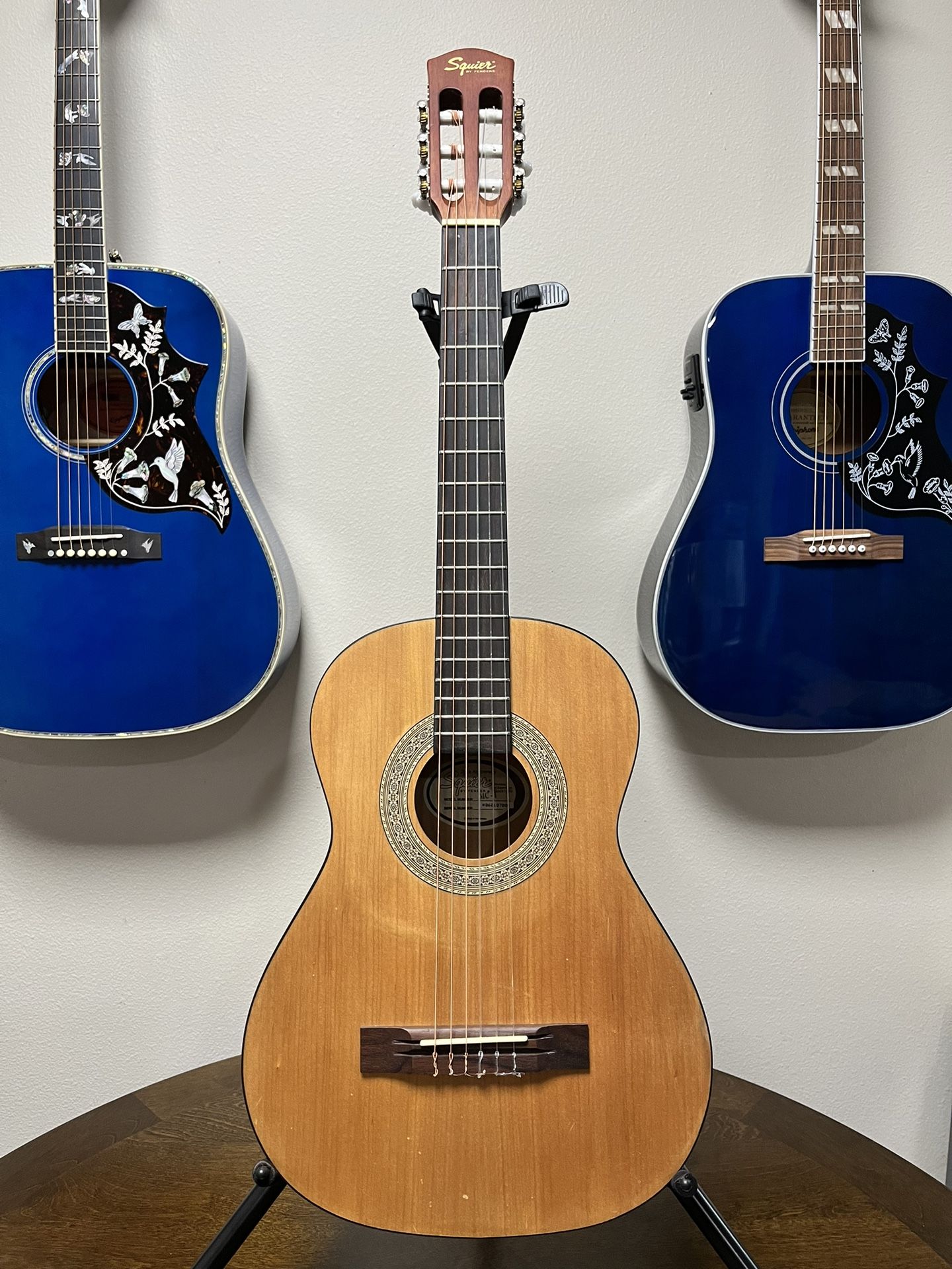 Squier Mini Parlor Classical Jr Size Acoustic Guitar Great Gift Idea