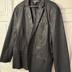 Leather Light Jacket Kenneth Cole 