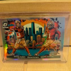 Brock Purdy Debo Samuel Duo downtown 