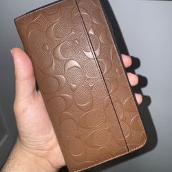 Men’s Coach Accordion Wallet