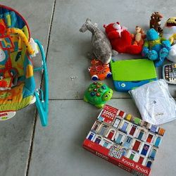 Baby Rocker And Toys